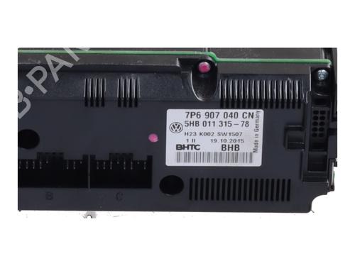 Climate control VW TOUAREG (7P5, 7P6) 3.0 V6 TDI | BP23549640I5 