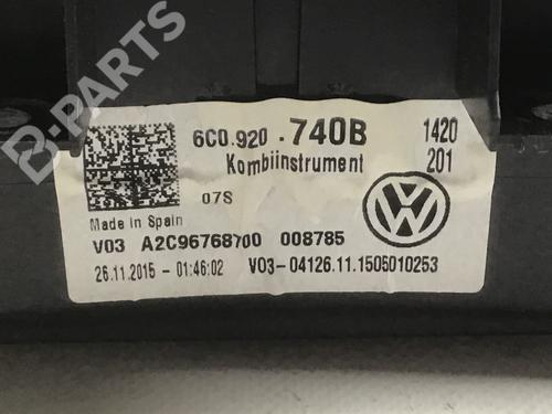 Instrument cluster VW POLO V (6R1, 6C1) 1.0 | BP9853730C47 