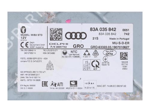 Electronic module AUDI A1 Sportback (GBA) 30 TFSI | BP17366407M83 