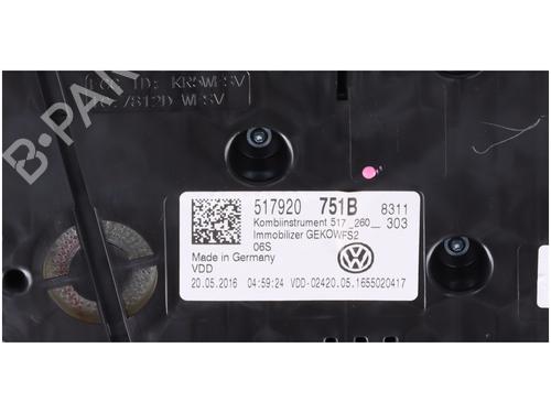 Instrument cluster VW GOLF SPORTSVAN VII (AM1, AN1) 2.0 TDI | BP13258068C47 