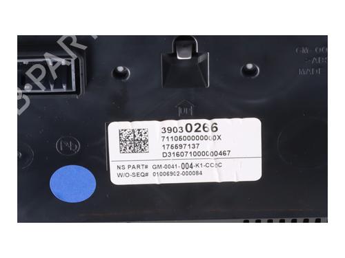Instrument cluster OPEL ASTRA K (B16) 1.6 CDTi (68) | BP19317746C47 