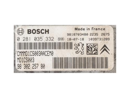 Engine control unit (ECU) OPEL COMBO E Tour / Life (K9) 1.5 | BP28058626M57 