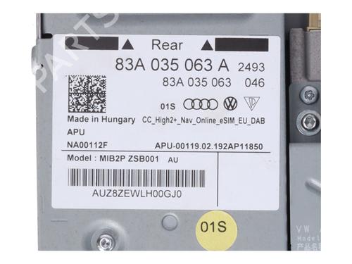 Electronic module AUDI A1 Sportback (GBA) 30 TFSI | BP17801352M83 