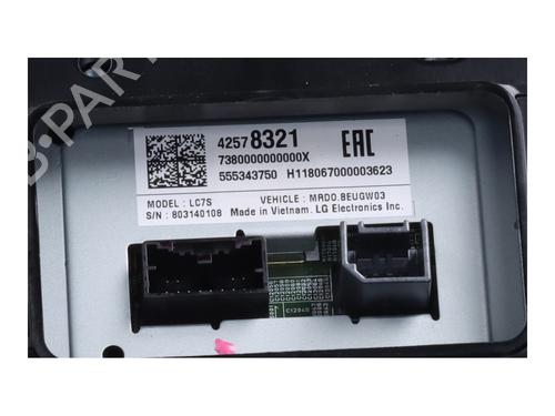 Display monitor OPEL ASTRA K (B16) 1.4 Turbo (68) | BP21163325C48 