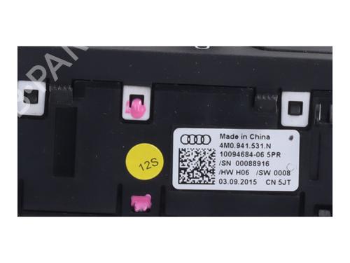 Headlight switch AUDI Q7 (4MB, 4MG, 4MQ) 3.0 TDI quattro | BP29256717I24 