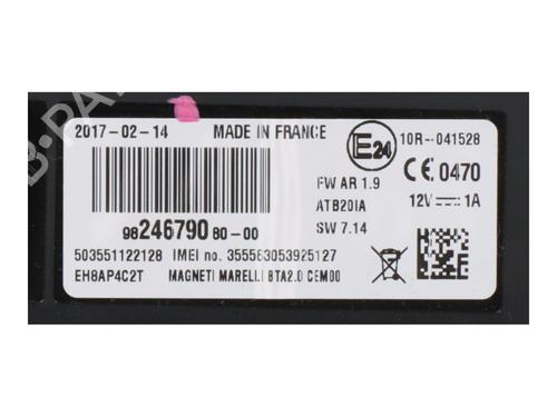 Electronic module PEUGEOT 308 SW II (LC_, LJ_, LR_, LX_, L4_) 1.6 BlueHDi 120 | BP19412524M83 