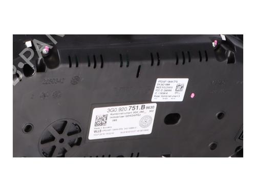 Instrument cluster VW PASSAT B8 Variant (3G5, CB5) 2.0 TDI | BP28473600C47