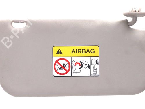 Right sun visor MITSUBISHI MIRAGE / SPACE STAR VI Hatchback (A0_A) 1.0 (A05A) | BP39949624I2 - Image 2