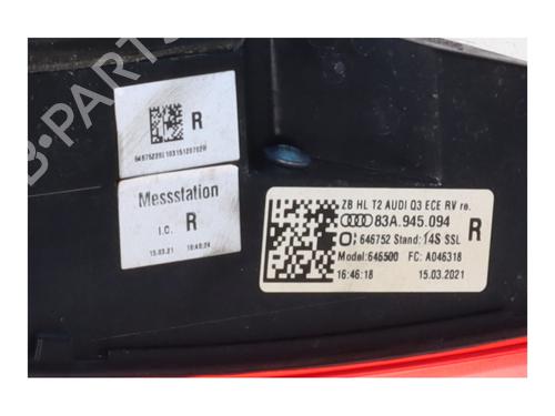 Right tailgate light AUDI Q3 (F3B) 2.5 RS TFSI quattro | BP36003986C80 - Image 3