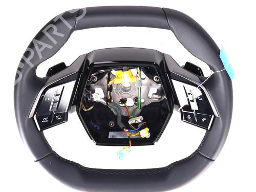 Used Steering wheel Steering wheel PEUGEOT 3008 II SUV (MC_, MR_, MJ_, M4_) 1.2 Hybrid 136 (MRHPYE) (136 hp) 39928326 39928326
