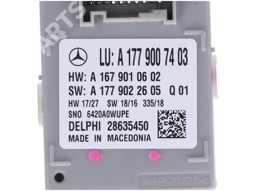 Control unit MERCEDES-BENZ A-CLASS (W177) AMG A 35 4-matic (177.051) | BP10959962M11 
