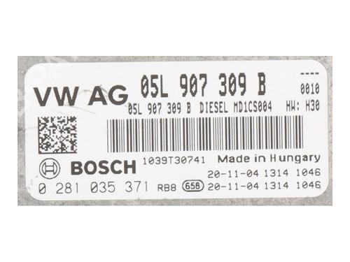 Engine control unit (ECU) VW PASSAT ALLTRACK B8 Variant (3G5, CB5) 2.0 TDI 4motion | BP39918179M57 - Image 4