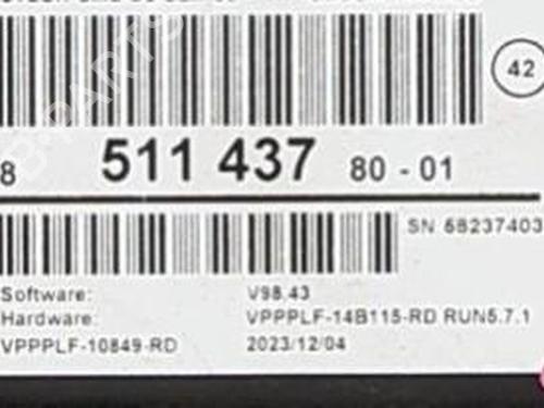 Instrument cluster OPEL MOKKA 1.2 (76) | BP39650674C47  - Image 5