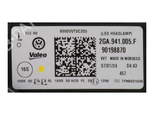 Faro izquierdo VW T-ROC (A11, D11) 1.0 TSI | BP17918266C28 