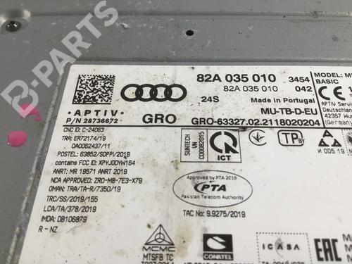 BP10092554E6 | Radio AUDI A1 Sportback (GBA) 25 TFSI BP10092554E6