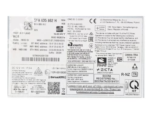 Electronic module SEAT LEON Sportstourer (KL8, KLD) 1.5 TGi | BP23440650M83 