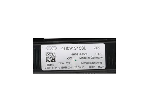 Climate control AUDI A8 D4 (4H2, 4H8, 4HC, 4HL) 3.0 TDI quattro | BP35114287I5 - Image 3