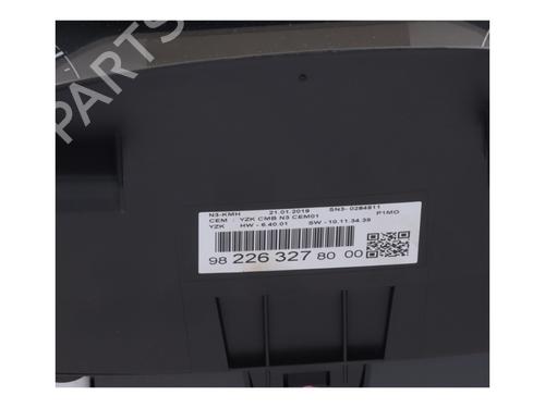 Instrument cluster OPEL CROSSLAND X / CROSSLAND (P17, P2QO) 1.2 (75) | BP23549768C47 
