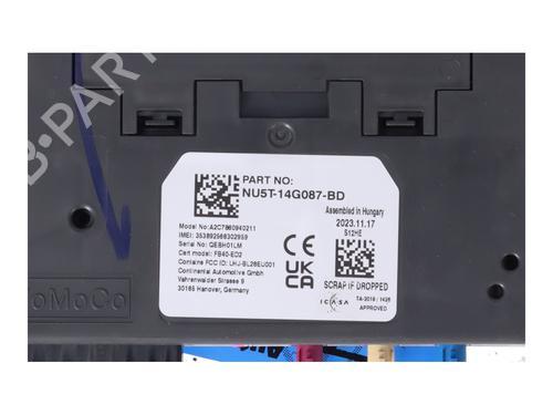 Elektronisk modul FORD TRANSIT V363 Platform/Chassis (FED, FFD) 2.0 EcoBlue | BP20223493M83 