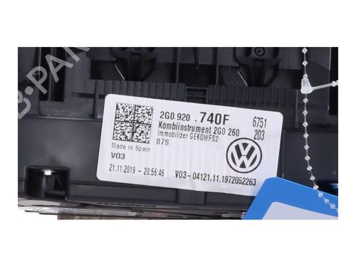 Instrument cluster VW POLO VI (AW1, BZ1, AE1) 1.0 TSI | BP19747573C47 