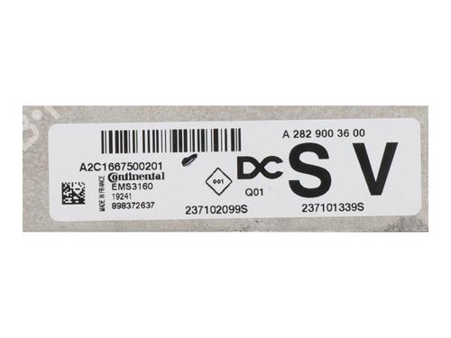 Engine control unit (ECU) RENAULT CAPTUR I (J5_, H5_) 1.3 TCe 150 (J5NK, J5JS) | BP21813003M57 