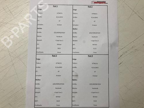 Rim BMW 3 Touring (F31) 330 d | BP16985966C45 