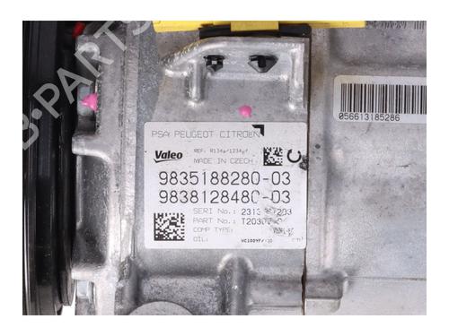 AC compressor PEUGEOT 3008 II SUV (MC_, MR_, MJ_, M4_) 1.2 THP/ PureTech 130 (MRHNSM, MRHNSU, MRHNSJ, MRHNYW,... | BP19675651M34 
