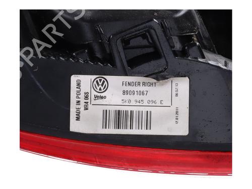 Right taillight VW GOLF VI (5K1) 1.4 TSI | BP15760737C35 