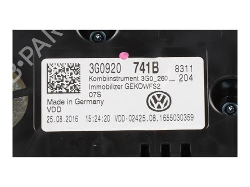 Instrument cluster VW PASSAT B8 Variant (3G5, CB5) 2.0 TDI | BP16993079C47 