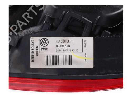 Left taillight VW GOLF VI (5K1) 1.4 TSI | BP15760736C34 