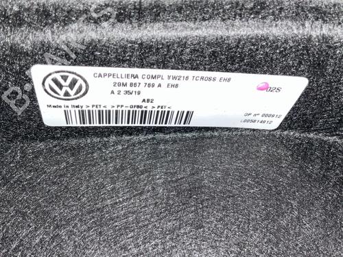 Hattehylde VW T-CROSS (C11, D31) 1.0 TSi | BP38305789C85 - Image 3