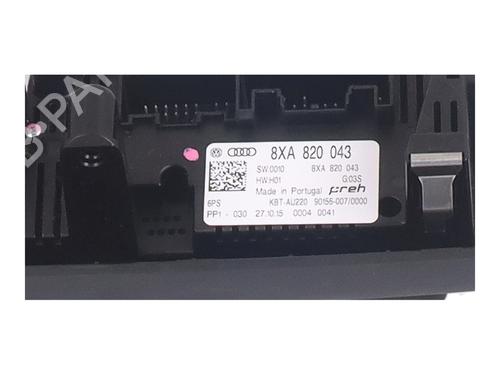 Climate control AUDI A1 Sportback (8XA, 8XF) 1.4 TFSI | BP26206395I5 