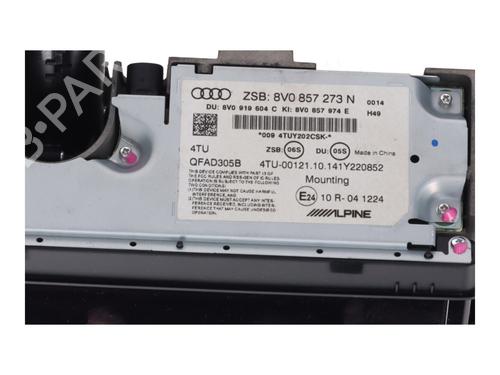Display monitor AUDI A3 Limousine (8VS, 8VM) S3 quattro | BP28104733C48 