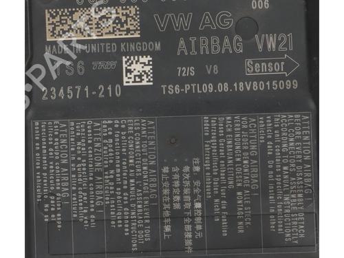Kollisjonspute styreenhet VW PASSAT B8 Variant (3G5, CB5) 2.0 TDI | BP23260867M53 