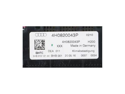 Climate control AUDI A8 D4 (4H2, 4H8, 4HC, 4HL) 3.0 TDI quattro | BP36237532I5 - Image 3