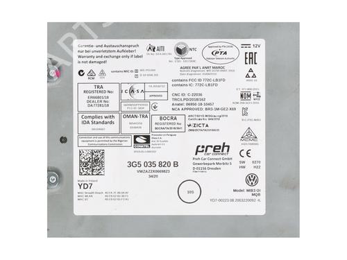 Electronic module VW PASSAT B8 Variant (3G5, CB5) 1.4 GTE Hybrid | BP38600399M83 - Image 3