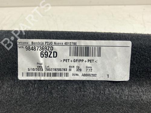 Rear parcel shelf OPEL CORSA F (P2JO) 1.2 (68) | BP40043399C85 - Image 2