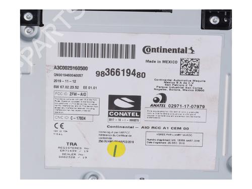 Electronic module PEUGEOT 208 I (CA_, CC_) 1.6 VTi | BP19676248M83 