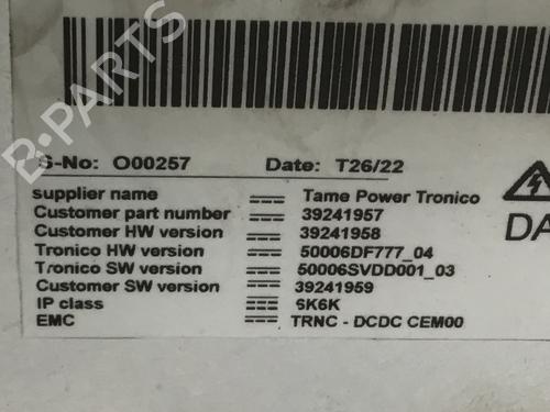 Electronic module OPEL VIVARO C Van (K0) VIVARO-E HYDROGEN | BP39919759M83 - Image 4