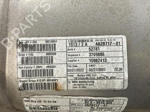 Exhaust system BMW XM (G09) XM All-wheel Drive | BP39922626M121 - Image 4