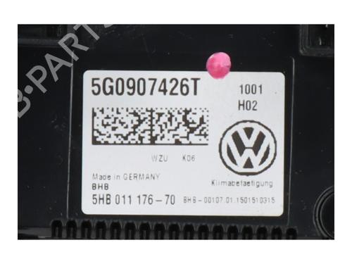 Climate control VW GOLF VII (5G1, BQ1, BE1, BE2) 1.6 TDI | BP16209628I5 