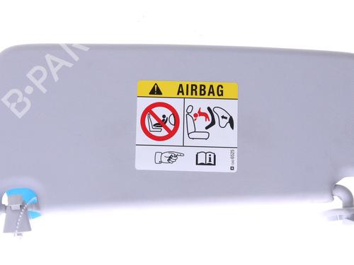 Right sun visor OPEL CORSA E (X15) 1.4 (08, 68) | BP40043477I2 - Image 2