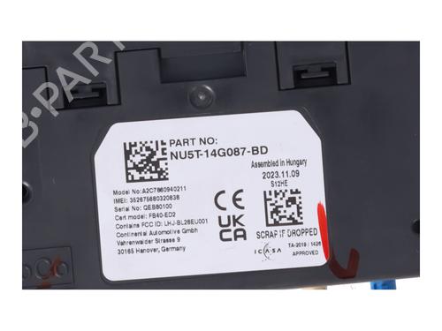 Elektronisk modul FORD TRANSIT V363 Platform/Chassis (FED, FFD) 2.0 EcoBlue | BP20111208M83 