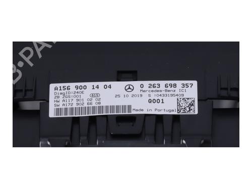 Instrument cluster MERCEDES-BENZ GLA-CLASS (X156) GLA 180 (156.942) | BP17463564C47 