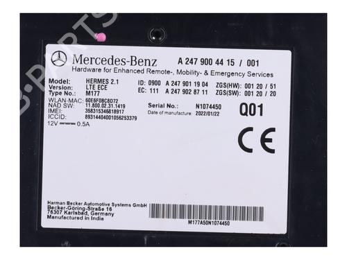 Electronic module MERCEDES-BENZ EQB (X243) EQB 350 4-matic (243.612) | BP39918127M83 - Image 3