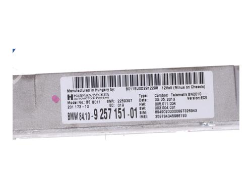 Electronic module BMW 3 Touring (F31) 320 d | BP19114131M83 