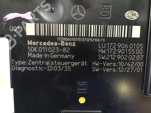 Control unit MERCEDES-BENZ SLK (R172) 250 CDI / d (172.403) | BP5962550M11 