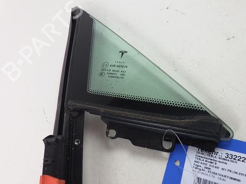 Front right quarter glass TESLA MODEL S (5YJS) 85D AWD | BP14581521C112 