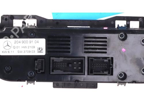 Climate control MERCEDES-BENZ C-CLASS (W204) C 200 CGI (204.048) | BP37817797I5 - Image 2