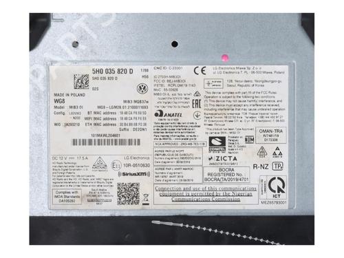 Electronic module VW GOLF VIII (CD1, DA1) 1.5 TSI | BP32231262M83